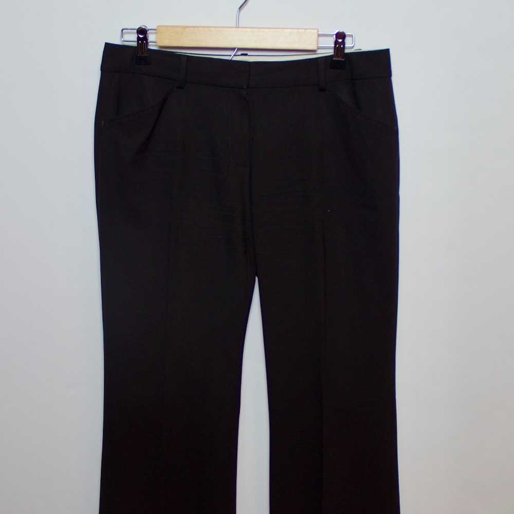 Elie Tahari Espresso Brown Trousers
